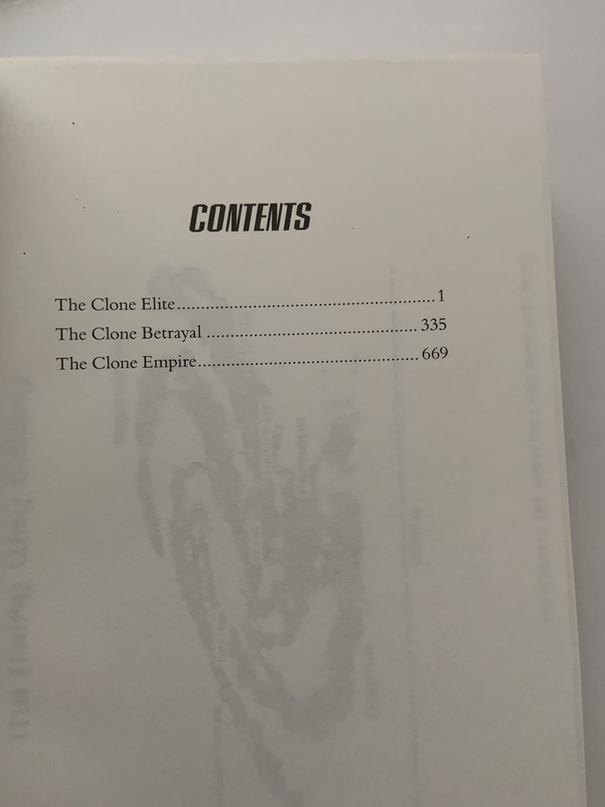 THE CLONE ULTIMATUM By Steven L Kent SCIFI Science Fiction Omnibus Edition 2011