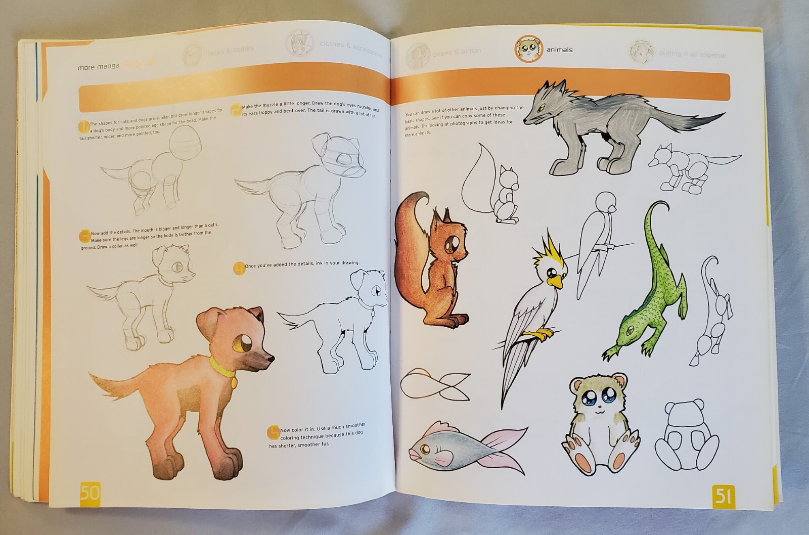 How to Draw More Manga Katy Coope Scholastic Art Book 2003 D&S Tangerine Press