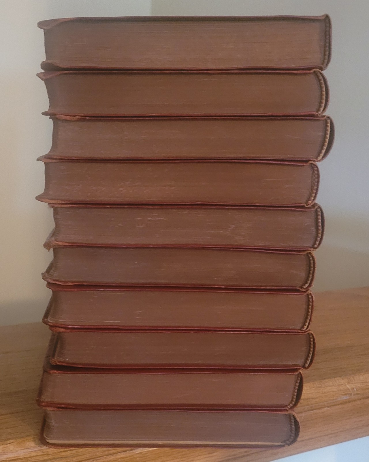 Vtg. 1935 Practical Business Administration 10 Volumes, ATS, Missing 2 & 10
