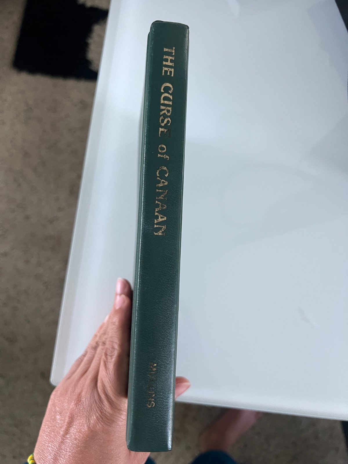The Curse of Canaan: Hardcover 87 by Eustace Mullins