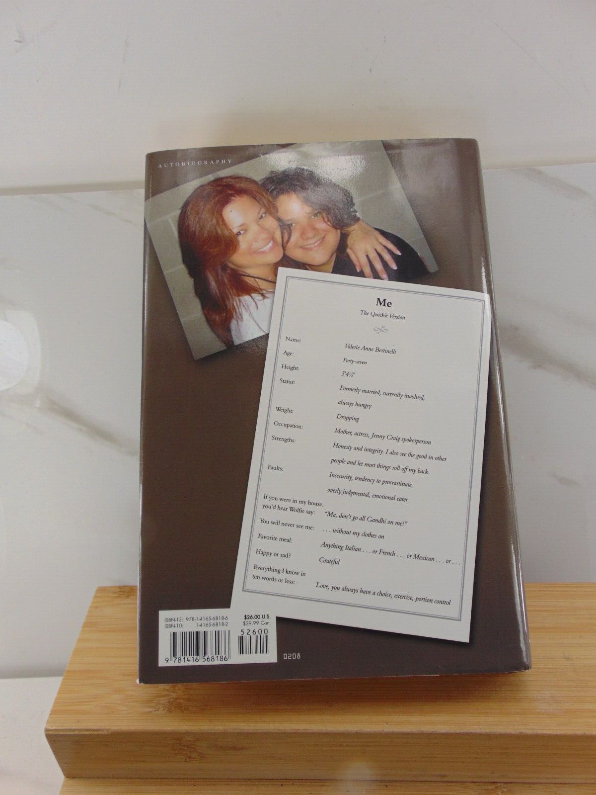 Losing It : And Gaining My Life Back One Pound at a Time by Valerie… NEW MINT