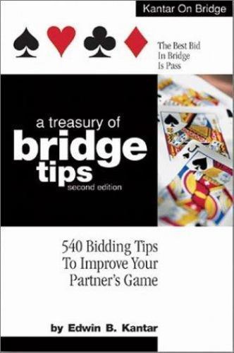 A Treasury of Bridge Tips: 540 Bidding Ti- Edwin B Kantar, 1580000932, paperback