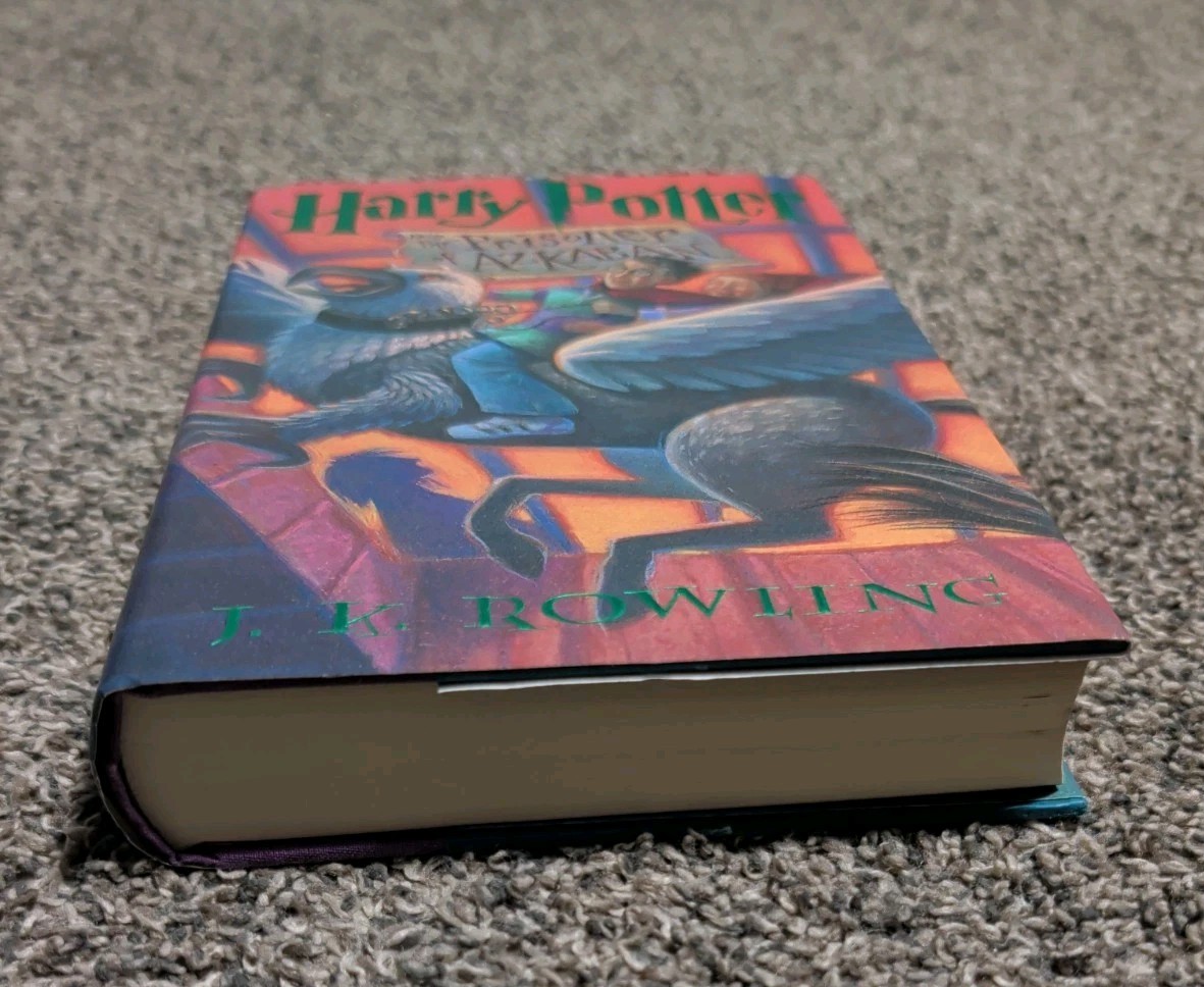 Harry Potter and the Prisoner of Azkaban First Print First Edition HCDJ 1999
