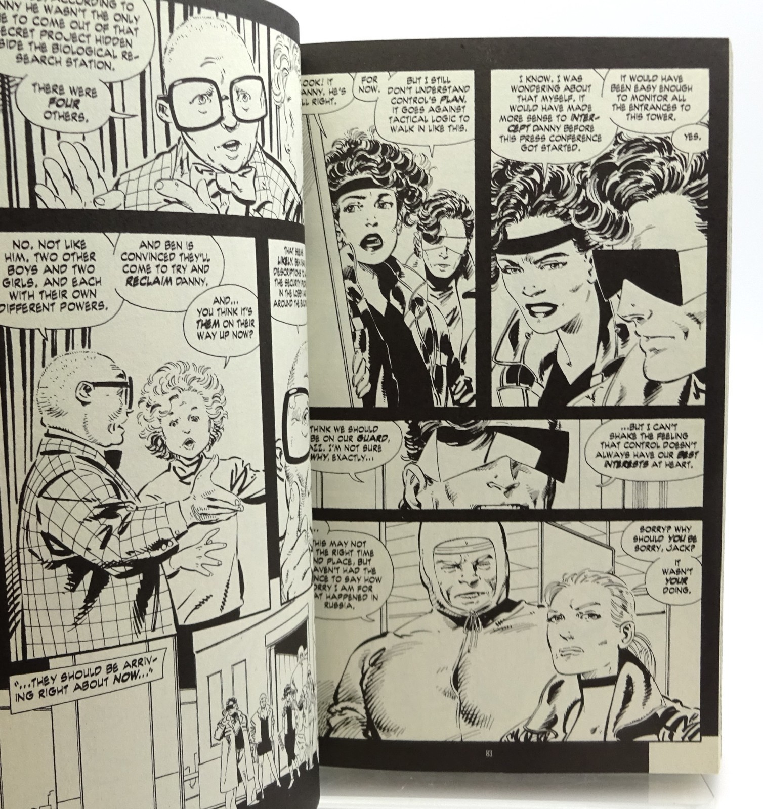 The Compleat John Byrne’s Next Men Volumes 1 & 2 PB Set 1st Print 2008 Complete