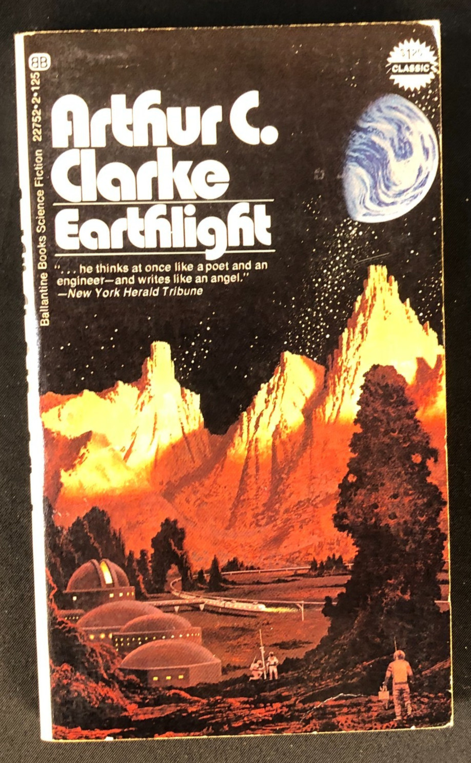 Arthur C. Clarke Vintage Paperback Book Lot of 4 2010 Odyssey Two Earthlight