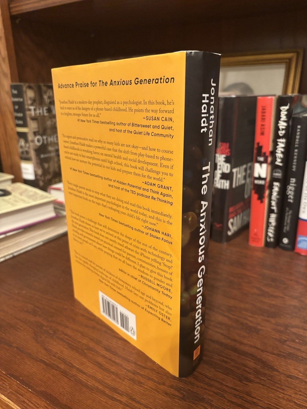 The Anxious Generation. Jonathan Haidt Penguin 2024 Hardcover. Fine Unread