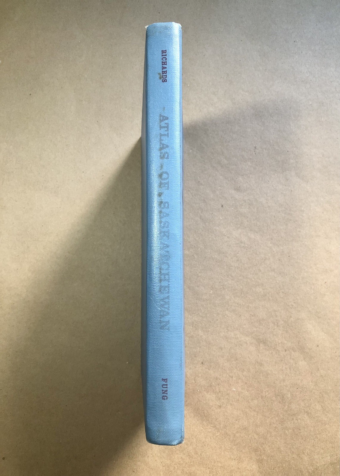 Atlas of Saskatchewan, 1969 Vintage Hardcover (10” x 13.5″) VG!