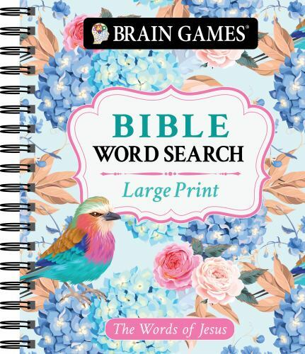 Brain Games – Large Print Bible Word Search: The Words of Jesus by Publicatio…