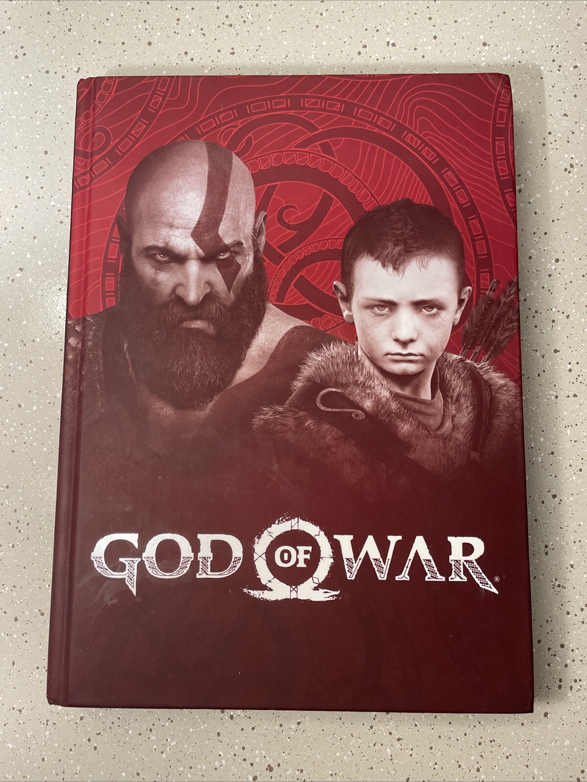 2018 God Of War Hardcover Collectors Edition Strategy Guide Book 349 Pages PS4