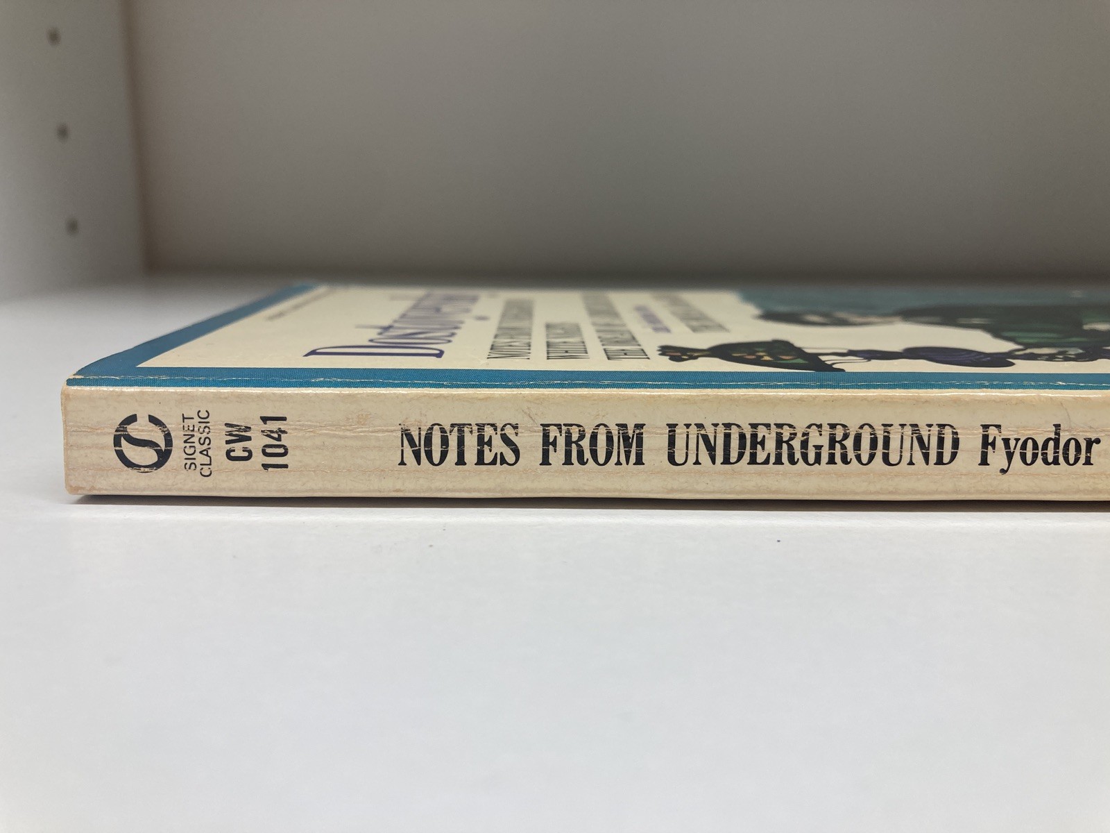 Notes From Underground by Fyodor Dostoyevsky, 1961 Signet Classic Paperback