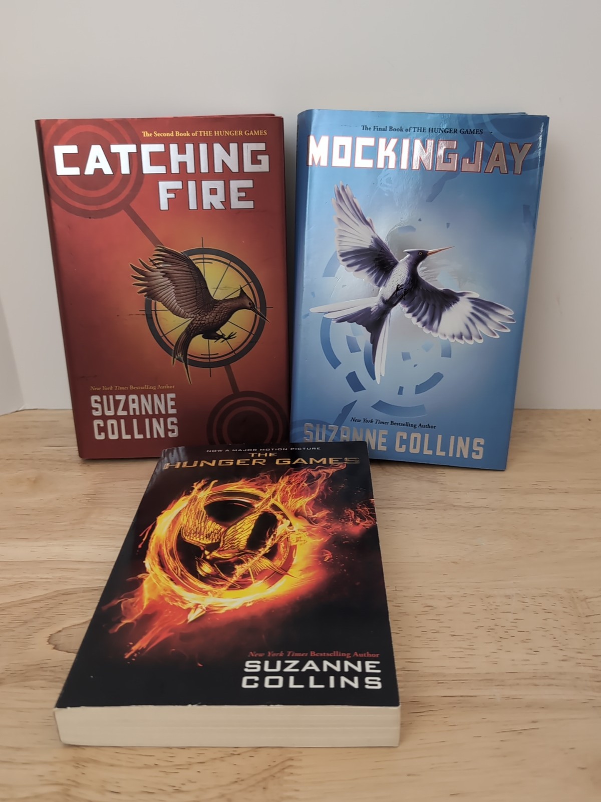 The Hunger Games Trilogy the Hunger Games, Catching Fire, Mockingjay