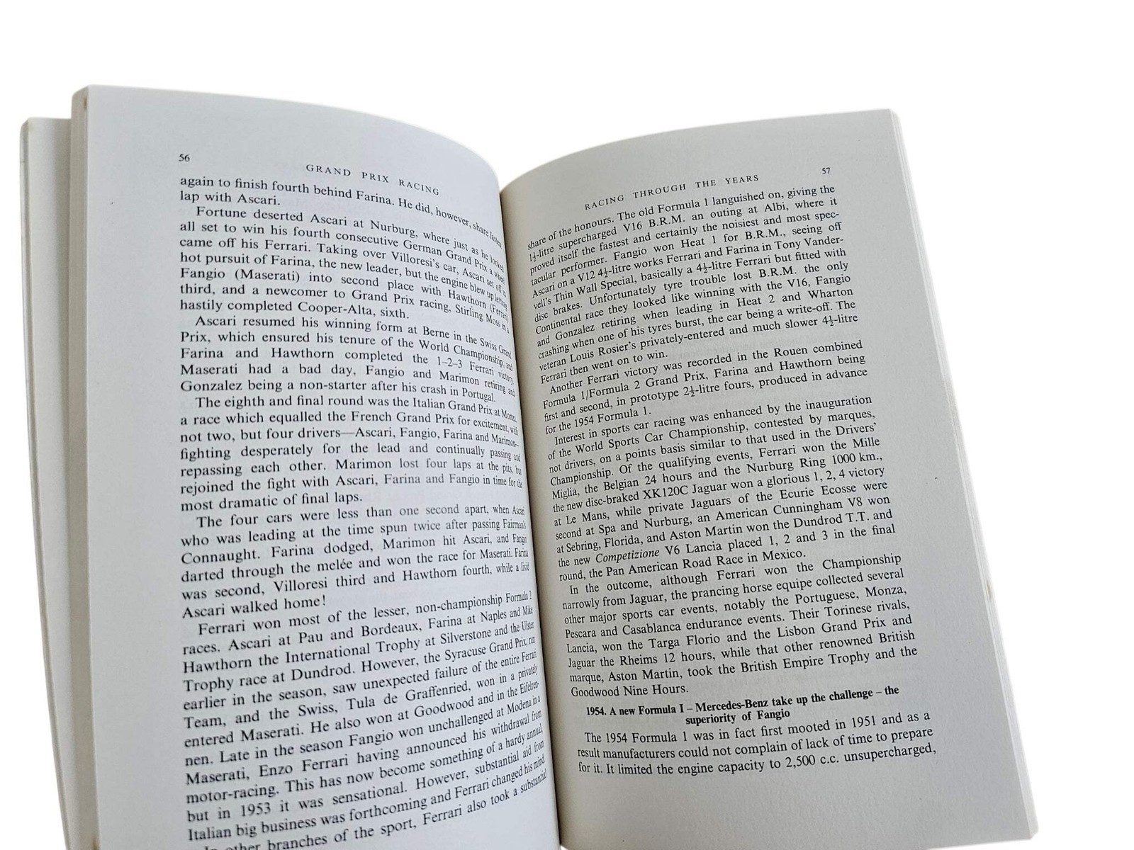 Grand Prix Racing Facts and Figures 1894-1963 (Monkhouse, 3rd Edition 1964)