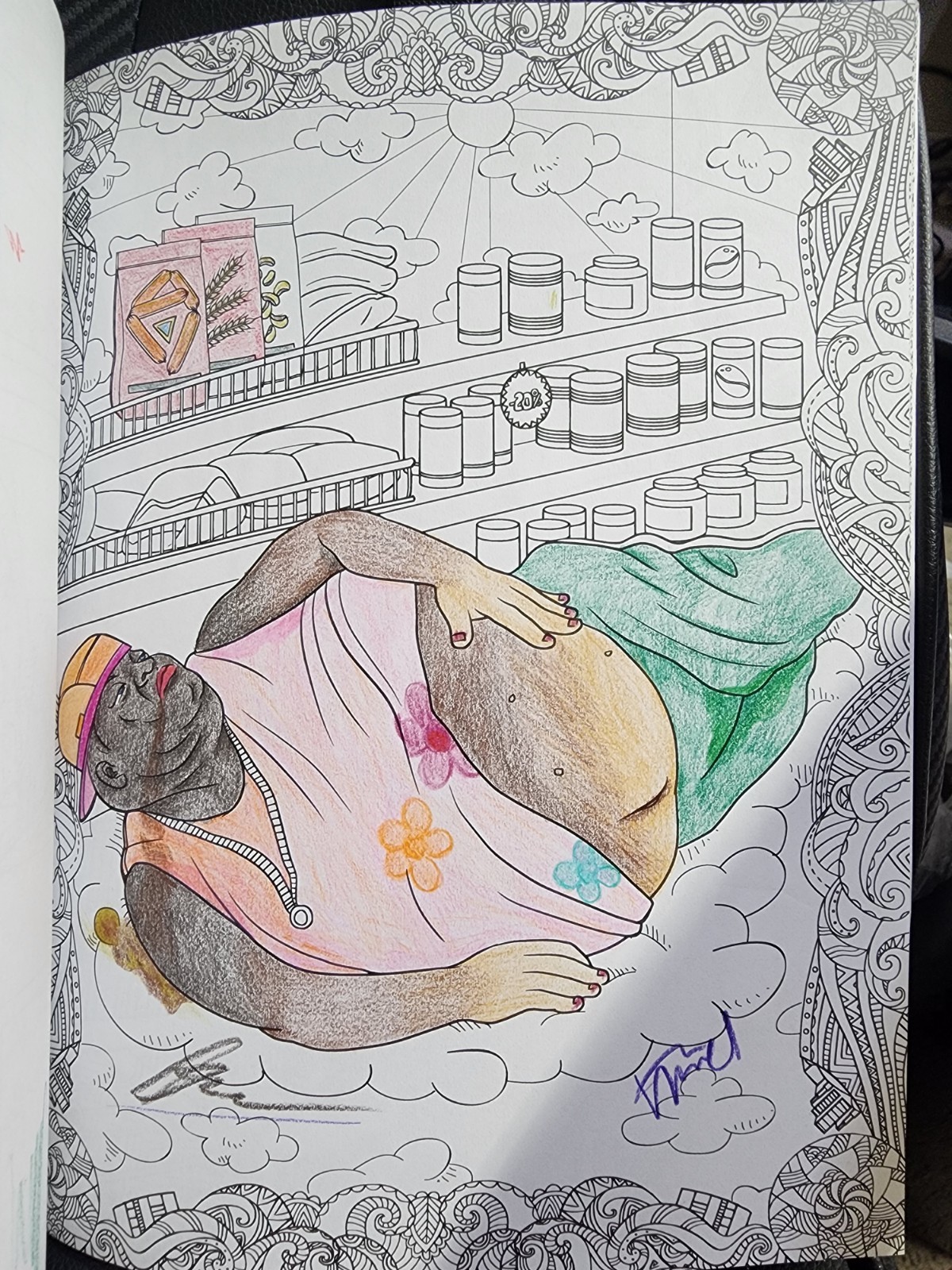 Irreverent Adult Coloring Lot – People of Walmart, Draw With a Vengeance & Huge