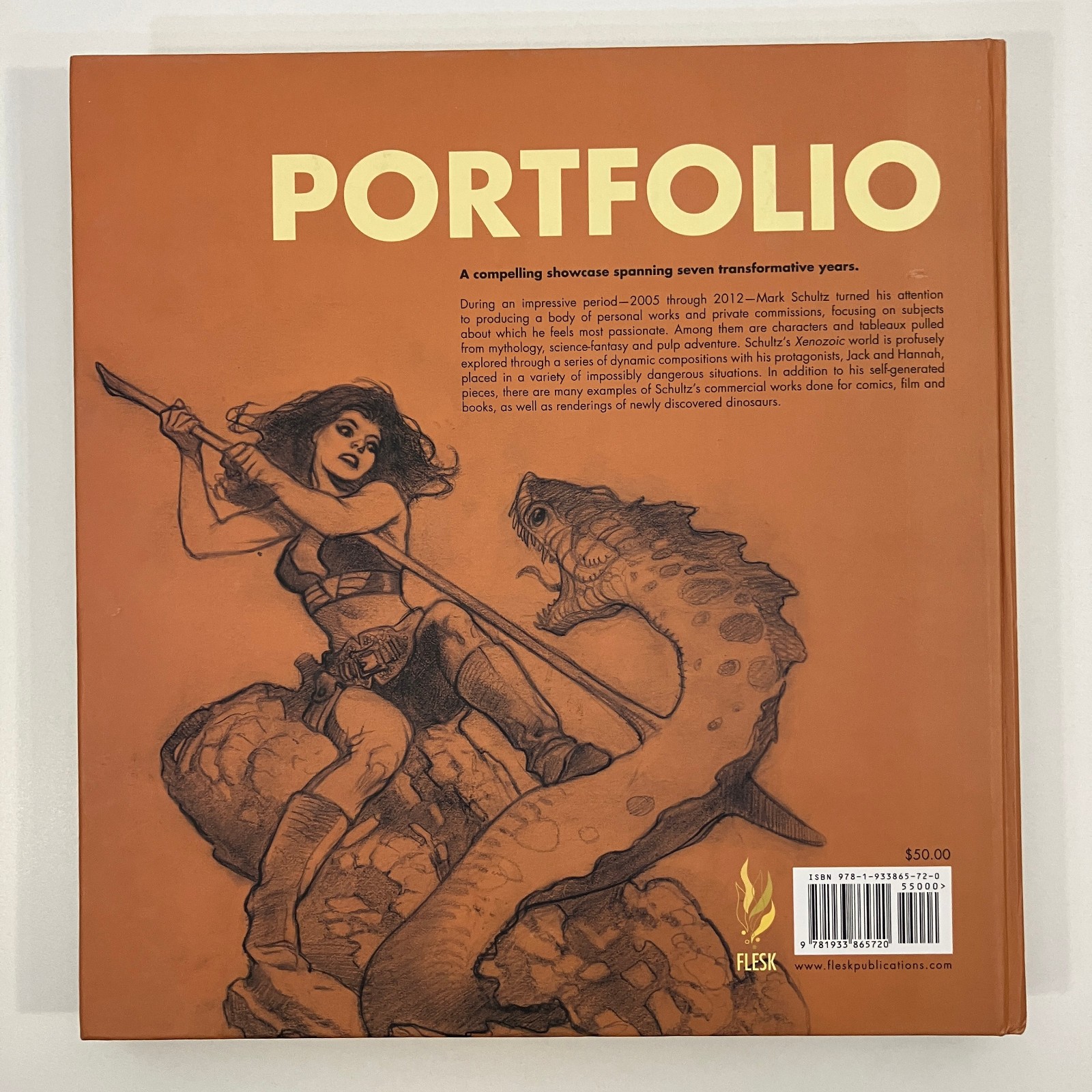 Mark Schultz Portfolio Complete Various Drawings 2015 First Printing HC Flesk