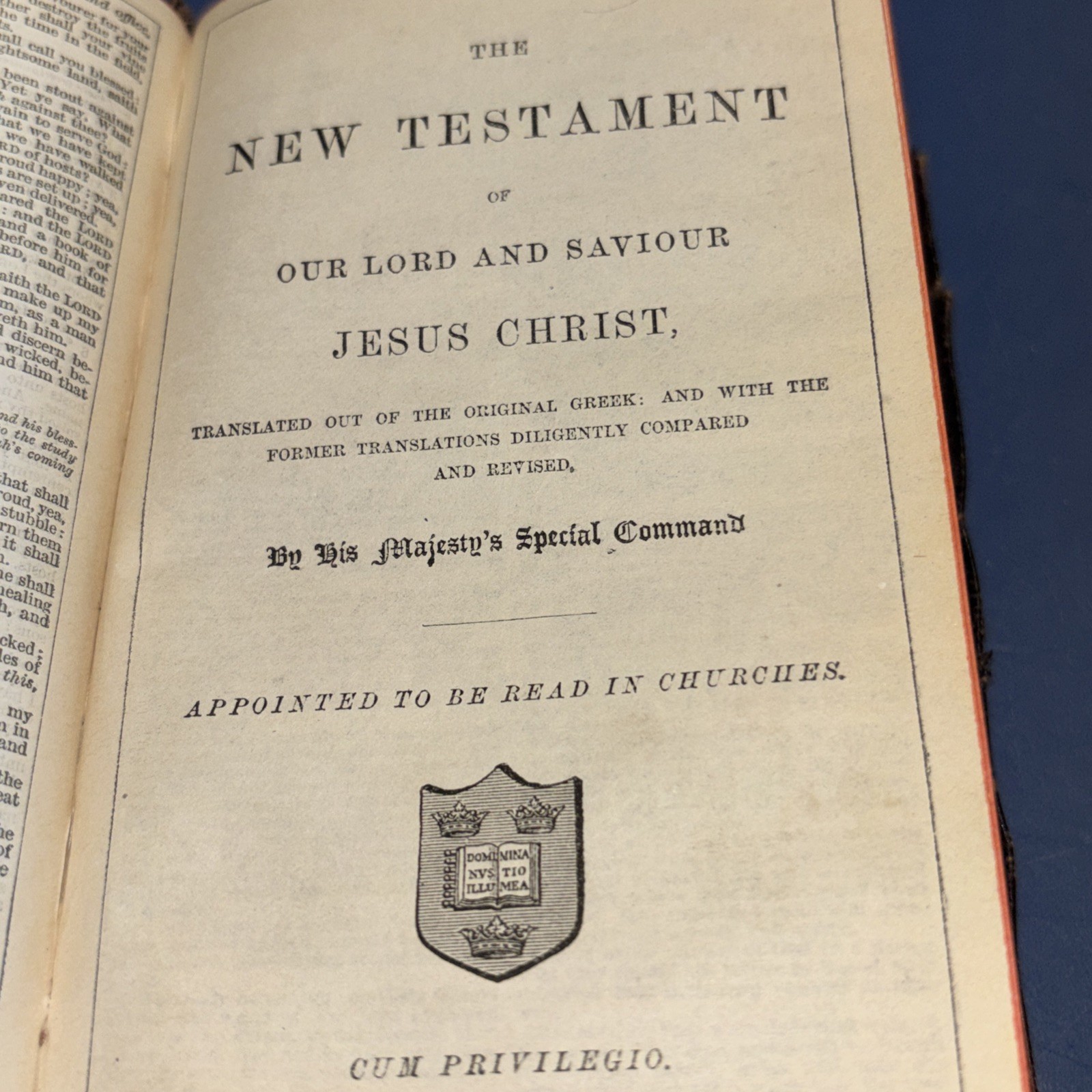 Antique 1898 Oxford Holy Bible KJV Pocket Bible Maps Gilt Edges 5.5″x3.5″