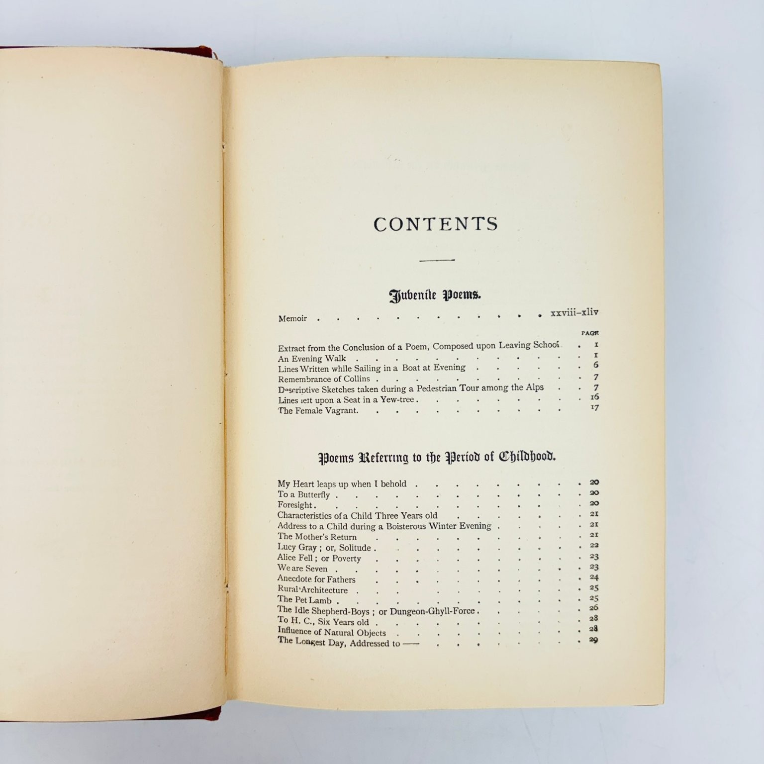 Poetical Works of Wordsworth 1891 Albion Edition – Poetry -Frederick Warne & Co