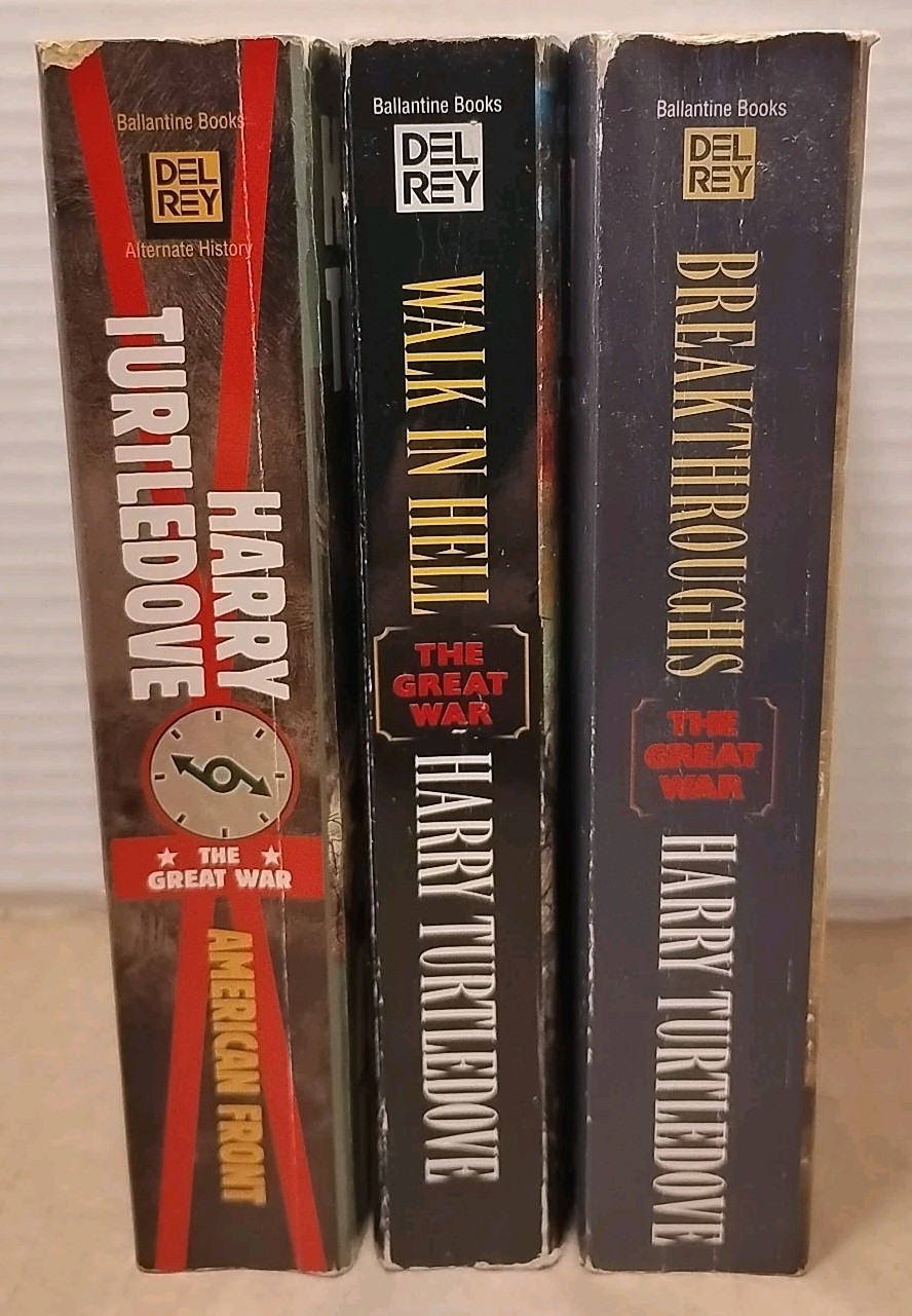 Harry Turtledove : The Great War Series – Vols. 1 to 3 – Complete in Paperback
