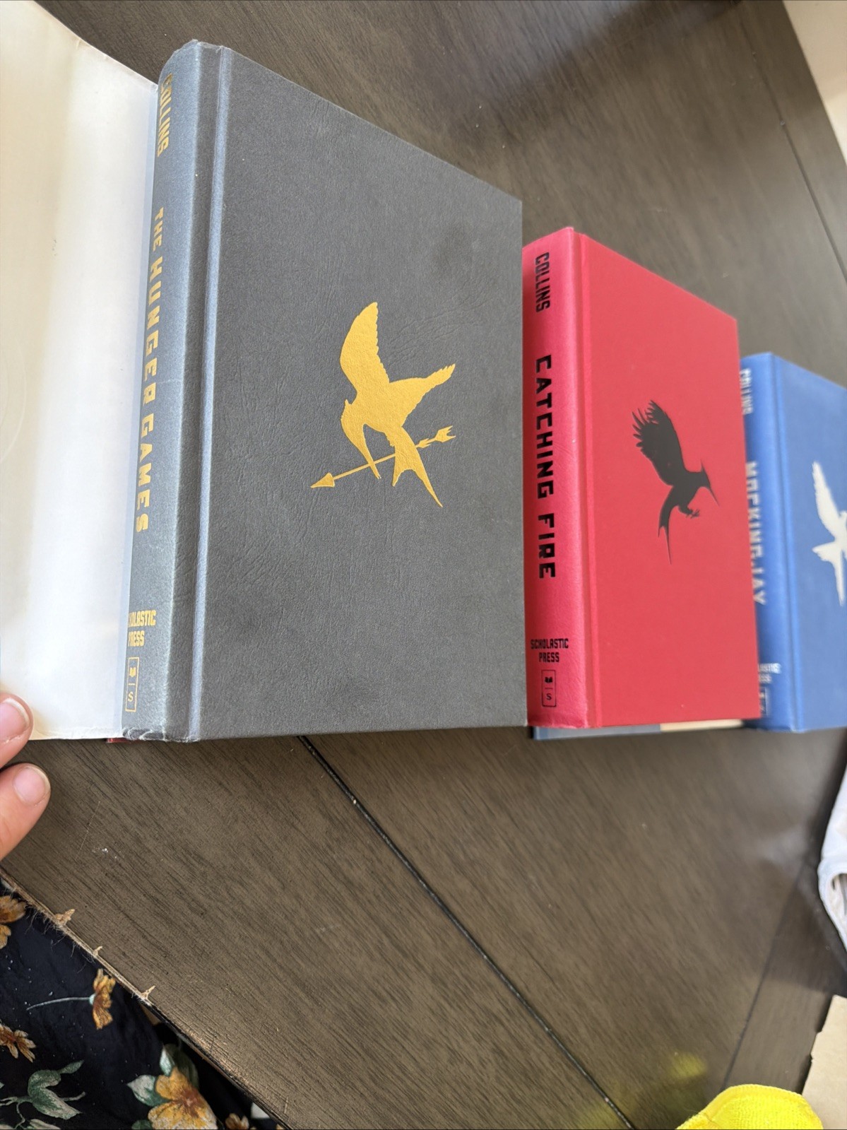 The Hunger Games Trilogy Box Set by Suzanne Collins 1st Edition Hardcovers 2008
