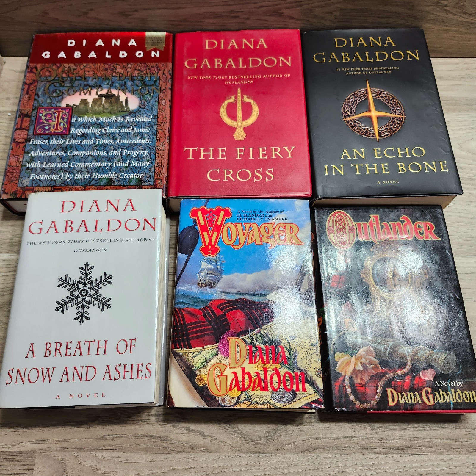 Outlander Series 6 Books Set Diana Gabaldon – HC – Good