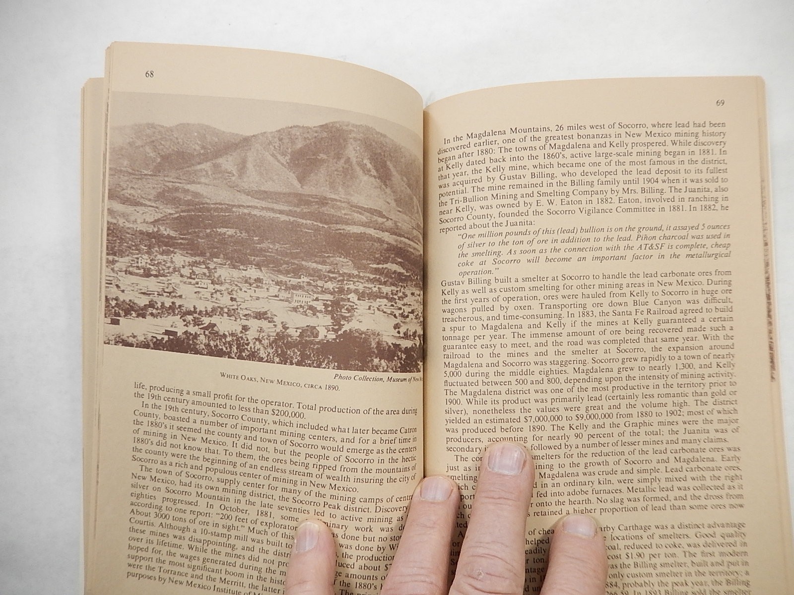 The Story of Mining in New Mexico by Paige W. Christiansen, 1974, Bureau Mines