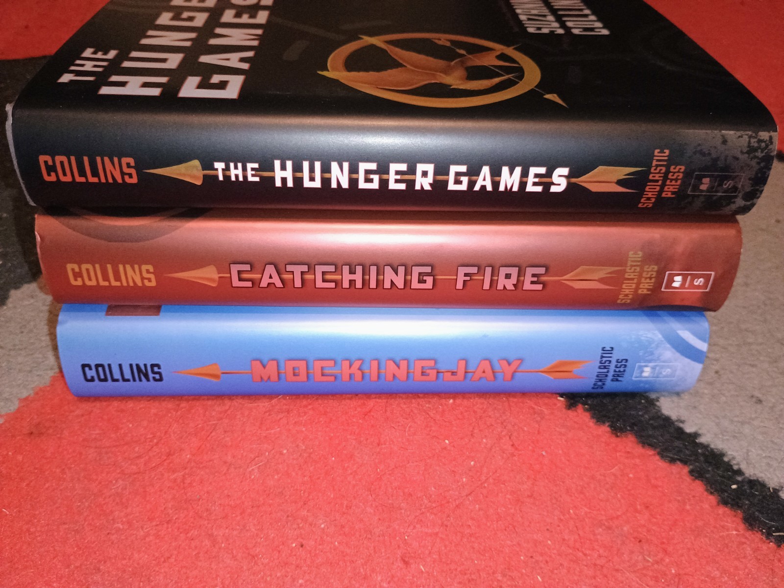 The Hunger Games Trilogy 3 Book Set Hardcover Suzanne Collins Scholastic Press