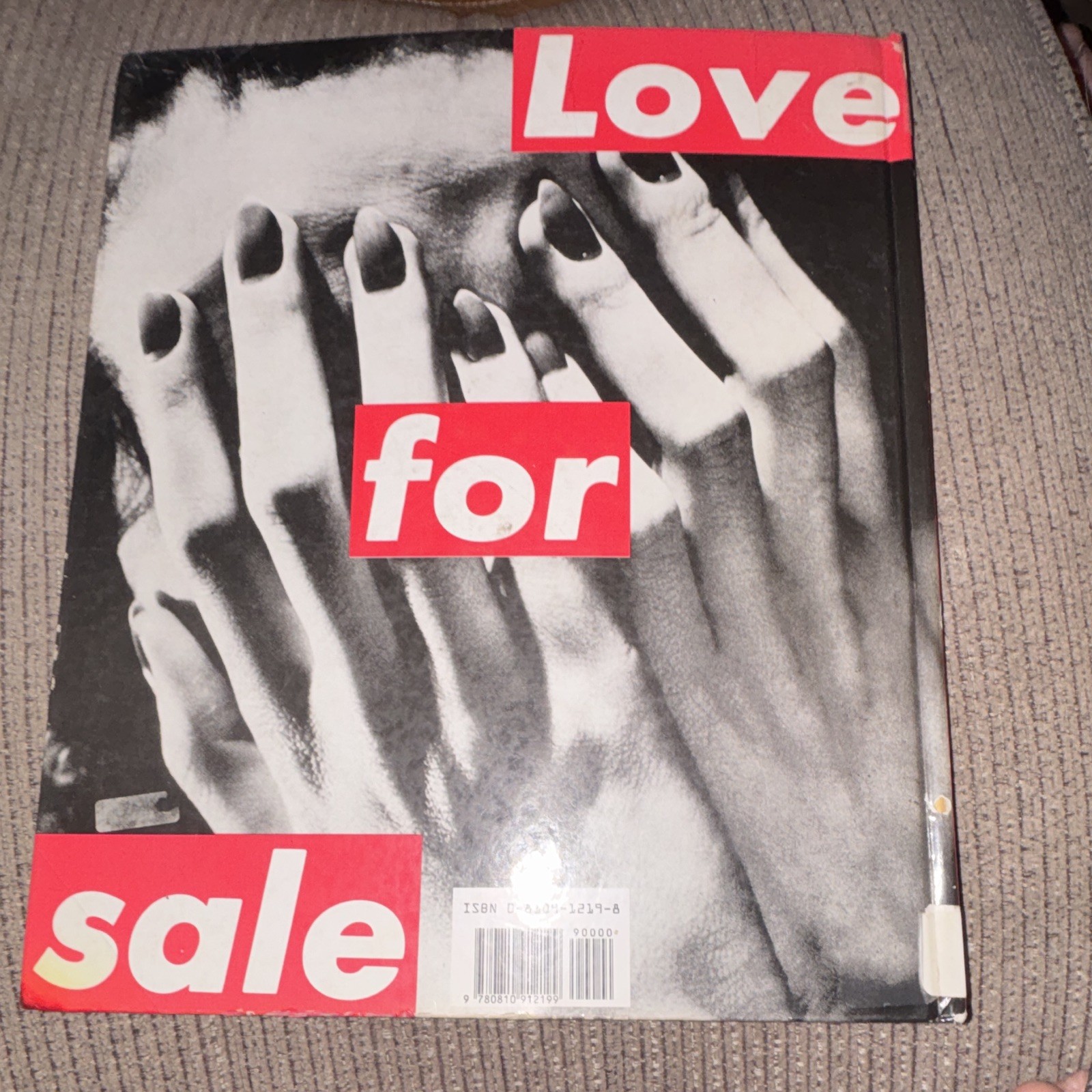 Love for Sale Barbara Kruger HC 1986 Harry N. Abrams Illustrated Ex Libris