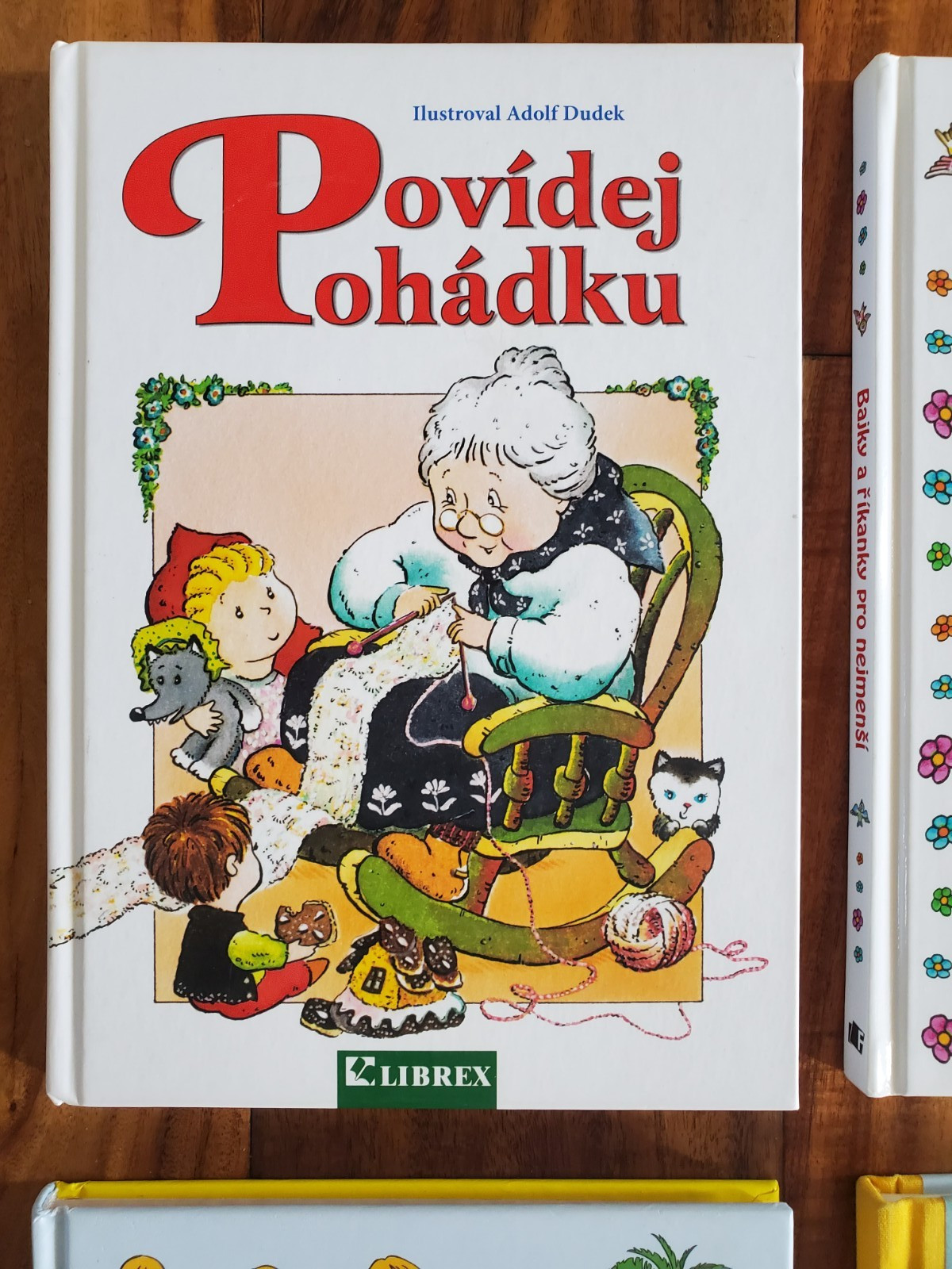 Lot 4 Kids Children’s CZECH Language BOOKS Librex FICTION HARDCOVERS