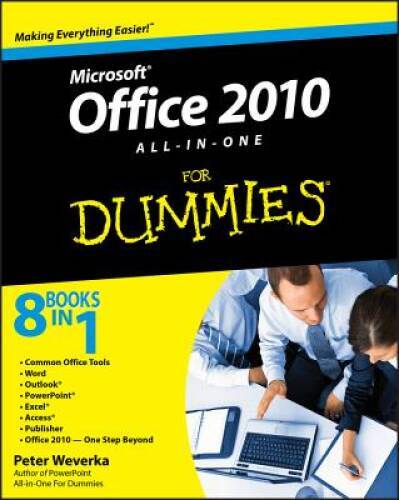 Office 2010 All-in-One For Dummies – Paperback By Weverka, Peter – GOOD