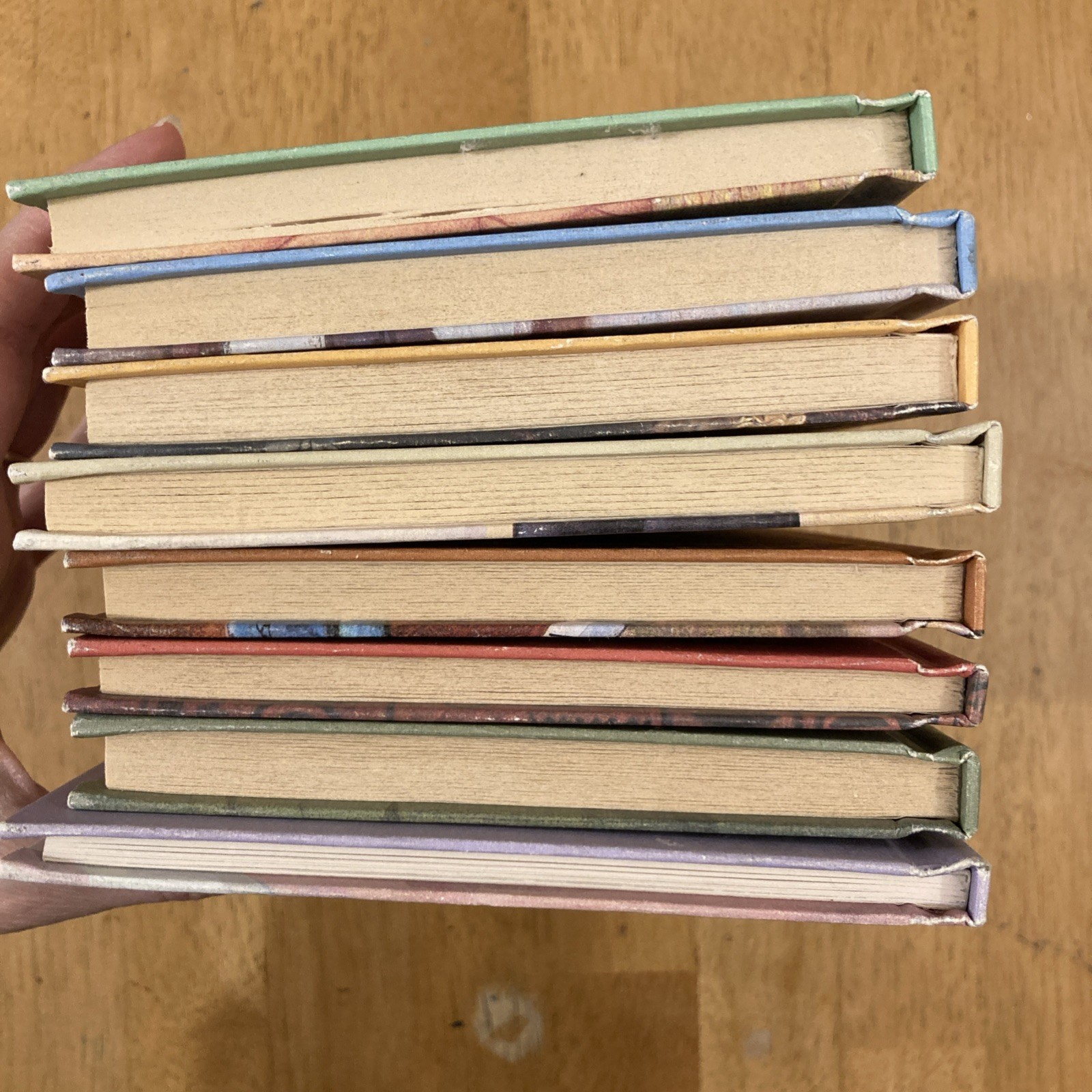 Lot of 8 Weekly Reader Just for Boys Books Vintage 1980s-Hardcovers
