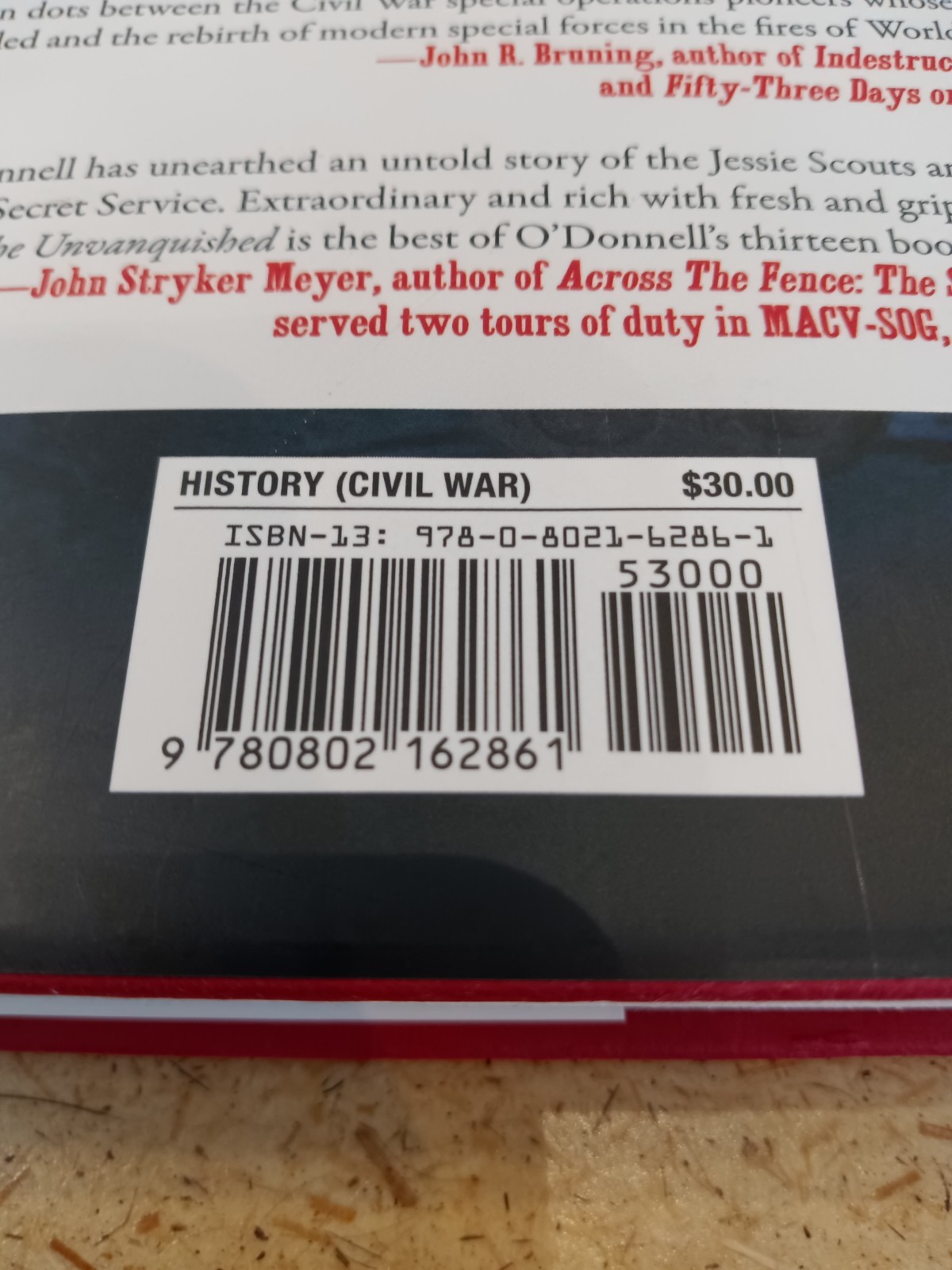 Unvanquished : The Untold Story of Lincoln’s Special Forces, Special Ops 2024