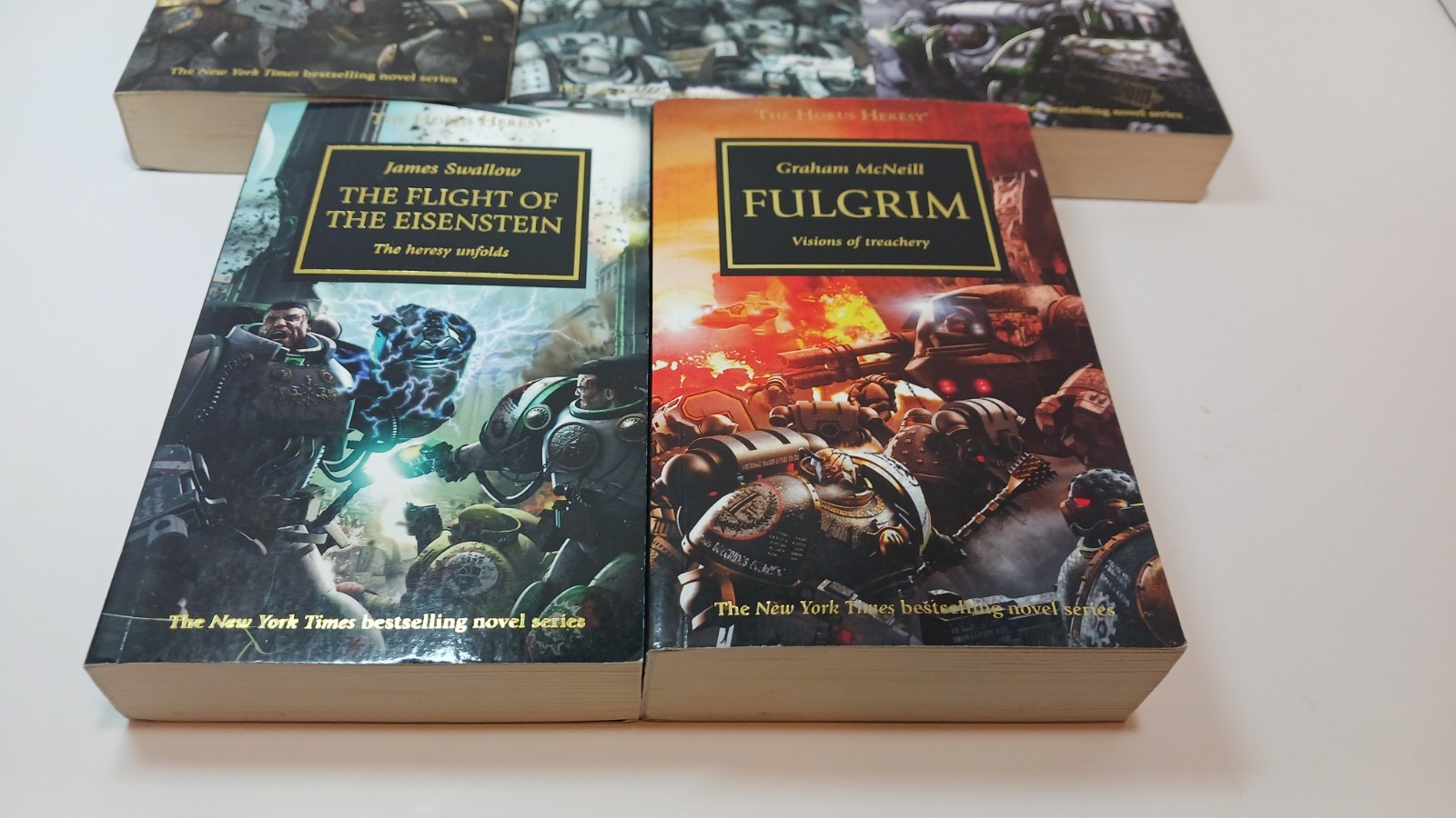 Warhammer 40K Horus Heresy Books 1-5 Reprints VGC