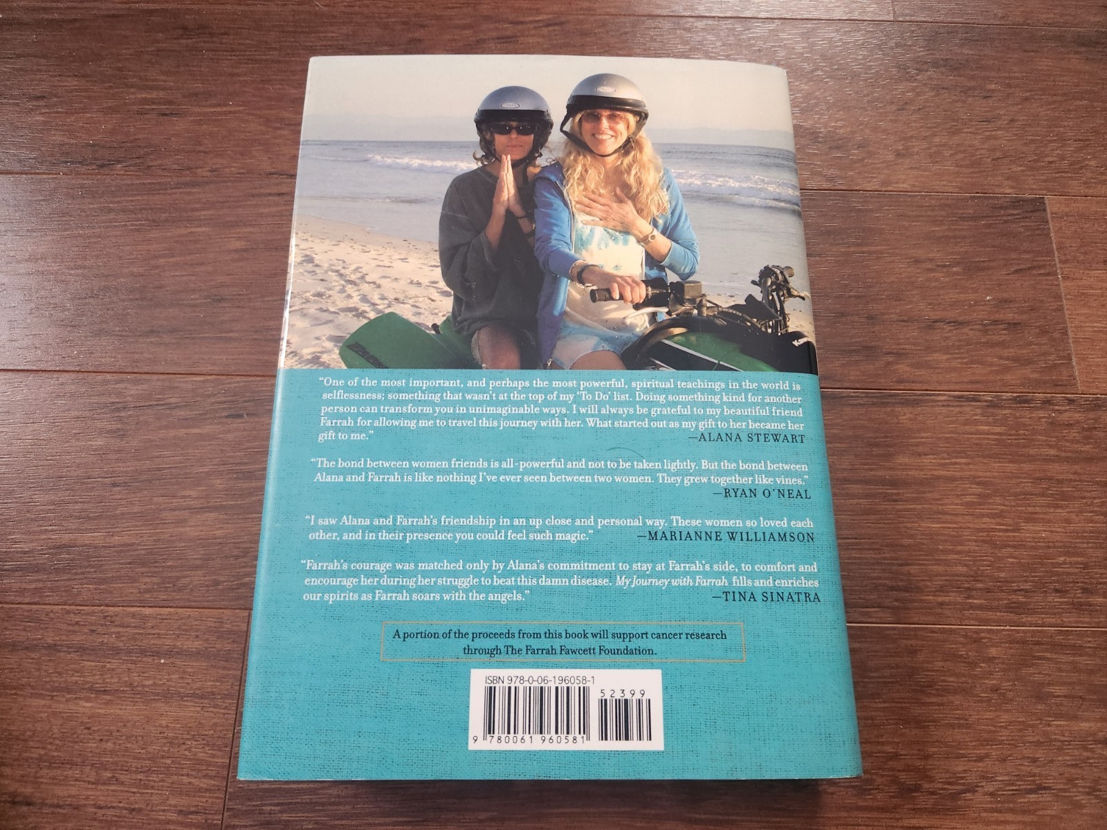 Alana Stewart SIGNED My Journey With Farrah Fawcett First Edition Hardcover COA