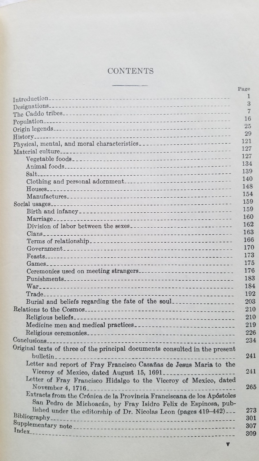 Source Material on History and Ethnology of CADDO INDIANS, John Swanton, 1942 HC