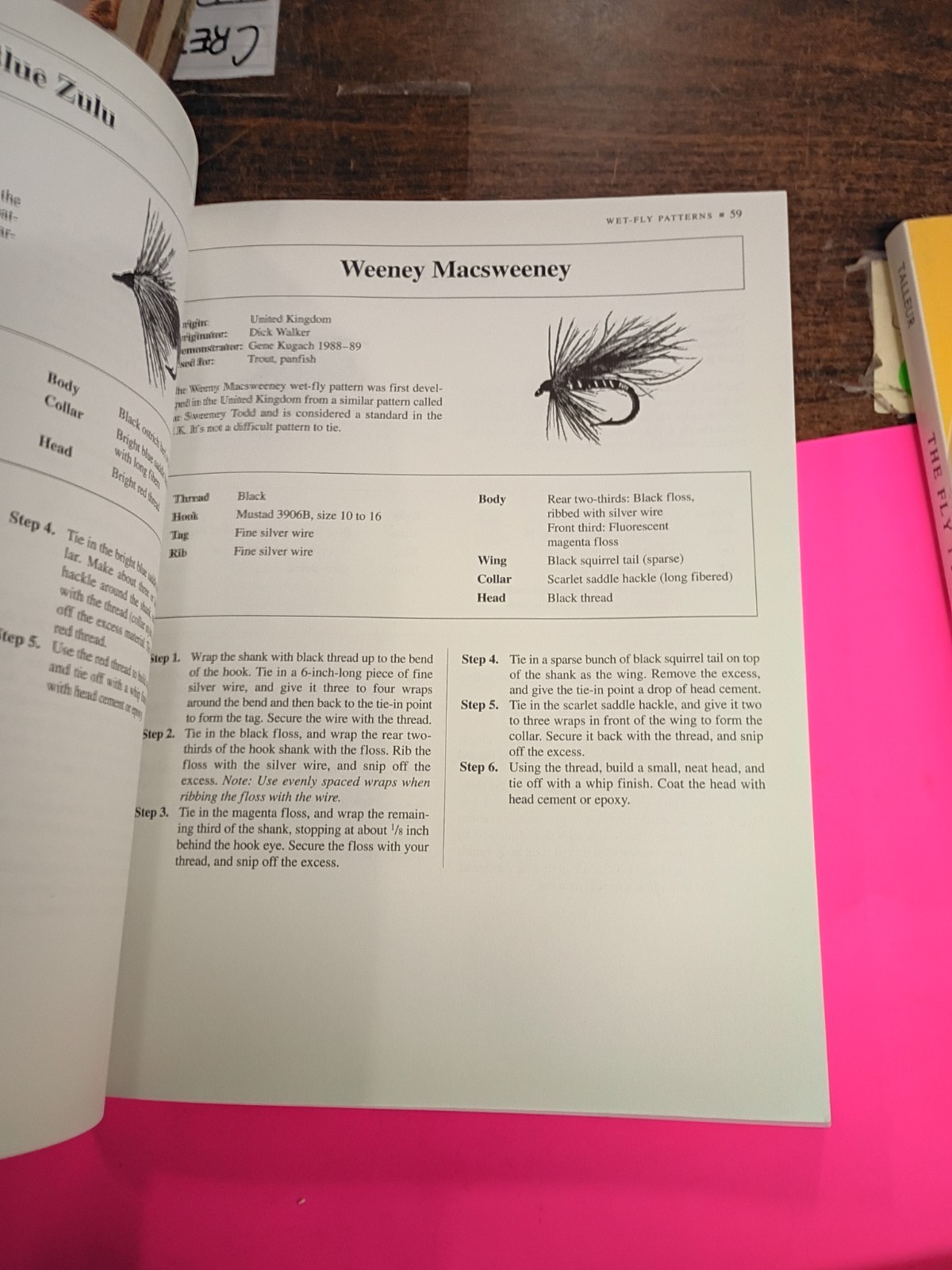 The Fly Tilyers Primer RICHARD W TALLEUR FISHERS PATTERN BOOK GENE KUGACH