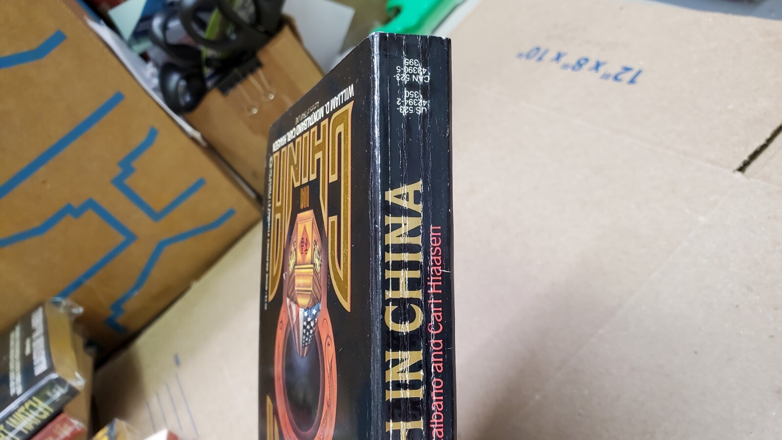 Death In China By William D. Montalbano/Carl Hiaasen Pinnacle 1985 Paperback