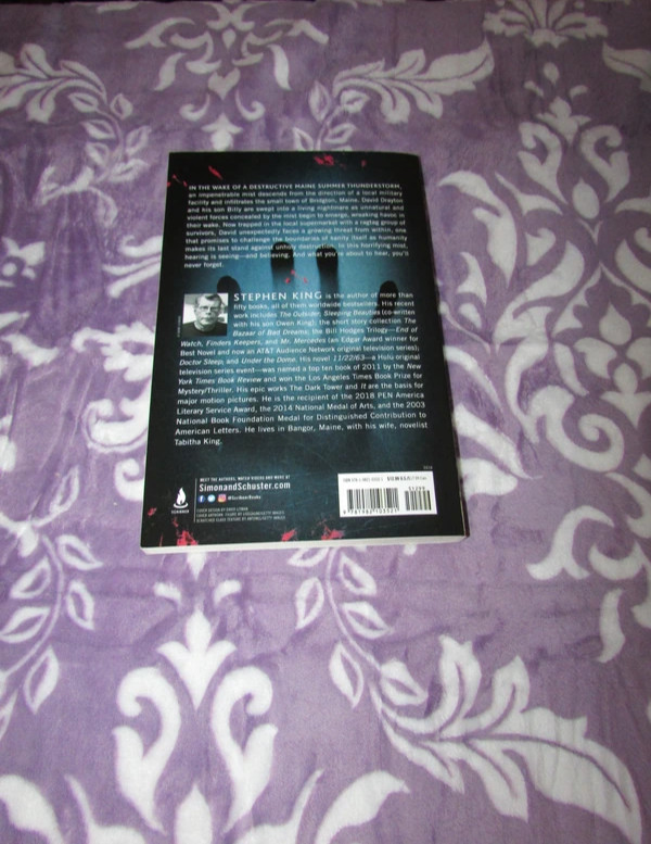 Mist by Stephen King (2018, Trade Paperback)