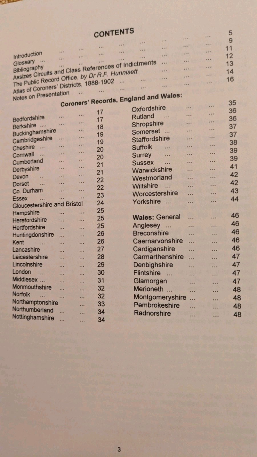 CORONERS’ RECORDS IN ENGLAND & WALES, 2nd Edition, PB, 1998, Genealogy, 48 Pages