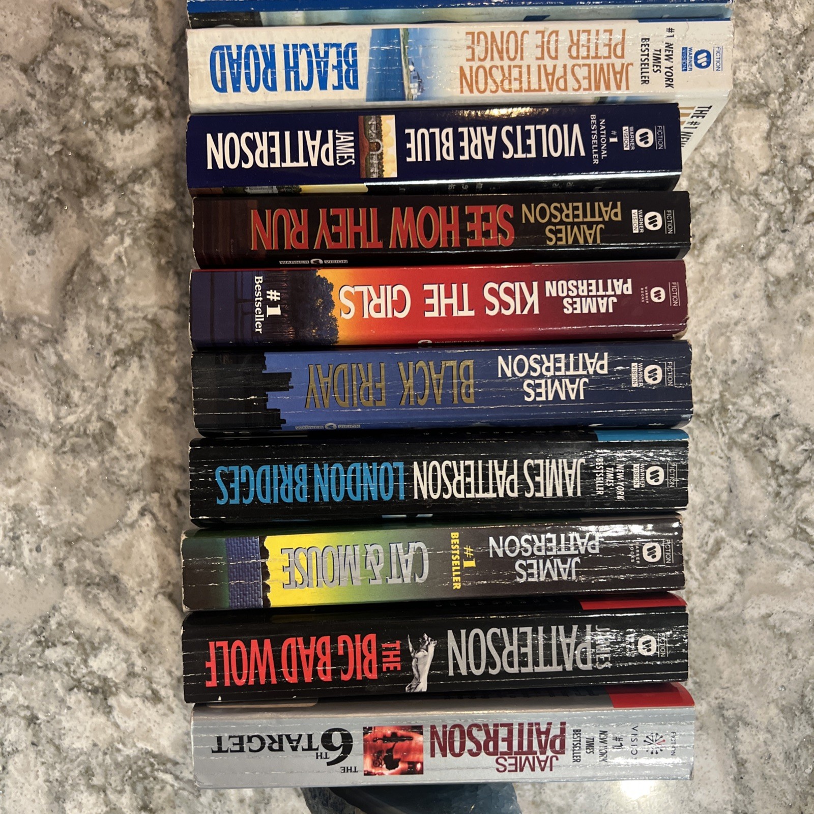 Lot of 23 James Patterson Paperback Books Random Mix Mixed Titles