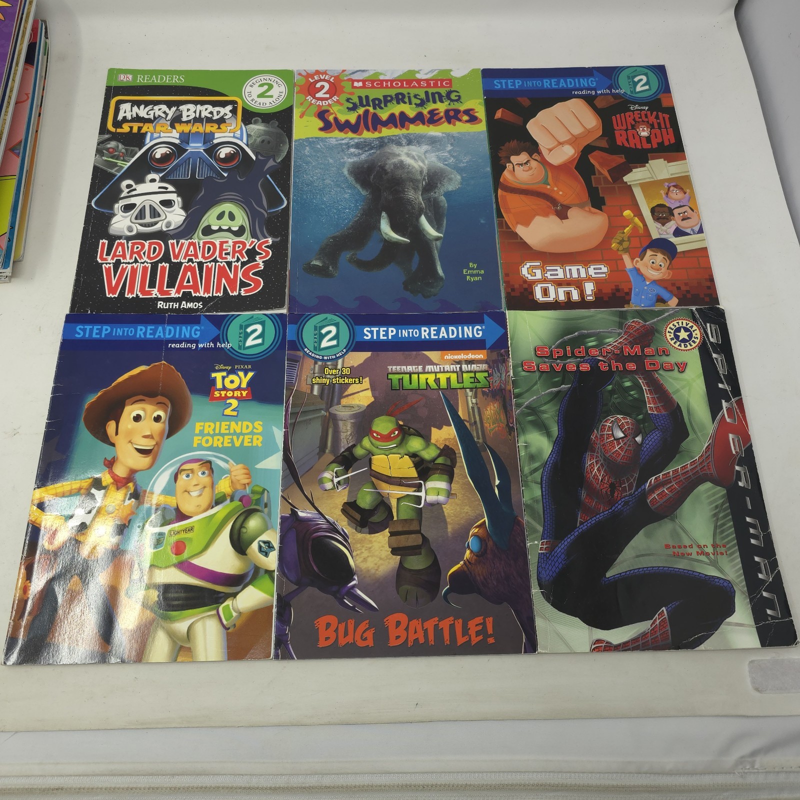 Lot of 49 Level 2, 3, & 4 Reader Books for Kids ~World of Reading, I Can Read