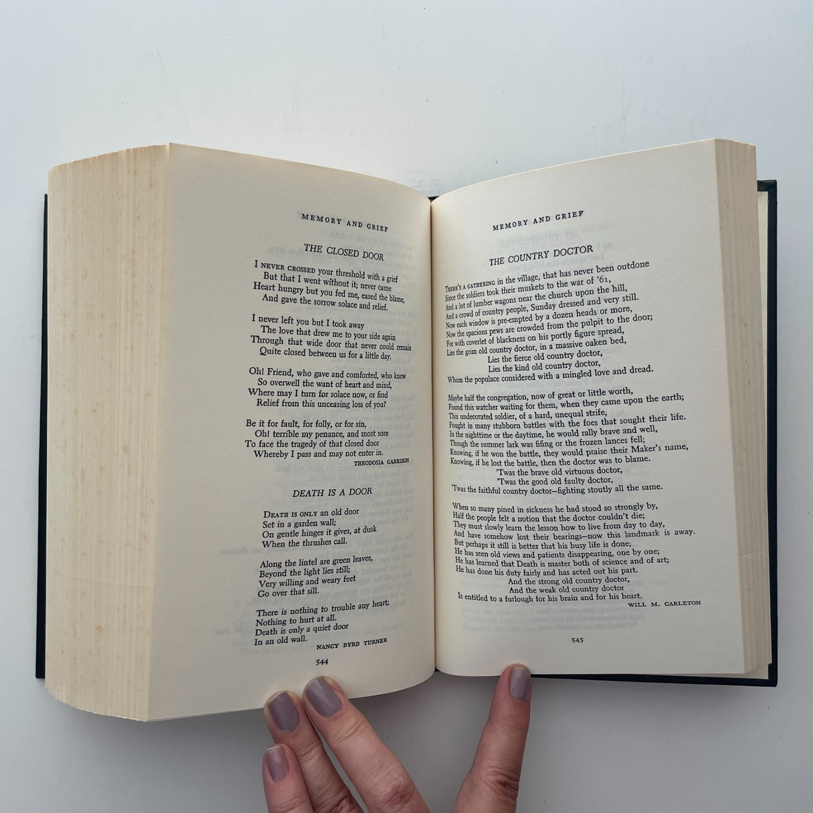 The Best Loved Poems of the American People Hazel Felleman 1936 Excellent Cond.