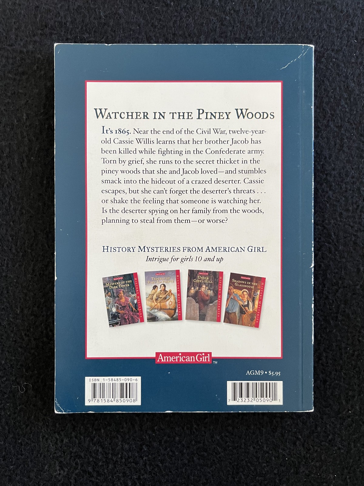 American Girl History Mysteries Books 7-9