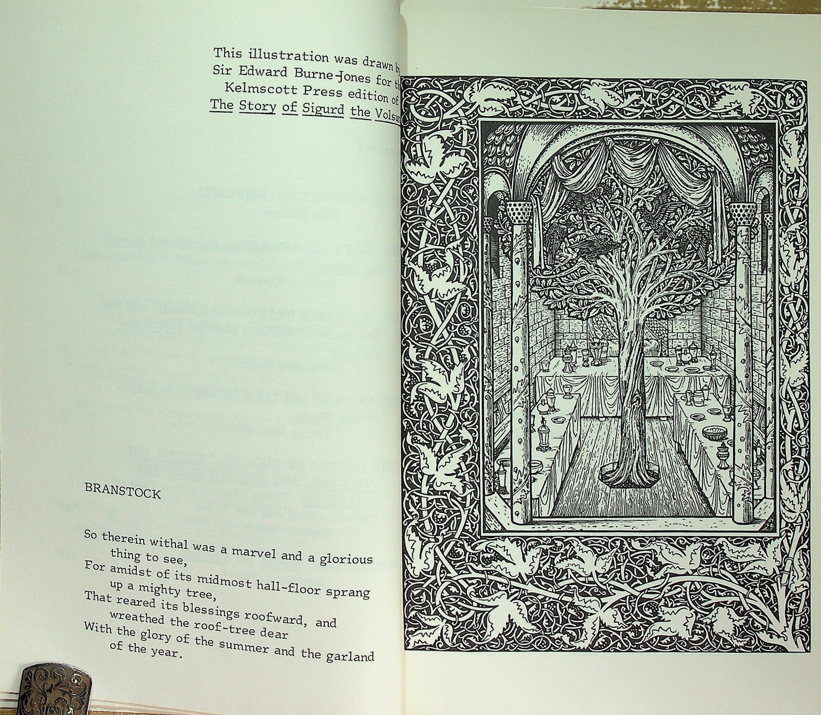 The After-Summer Seed William Morris Sigurd the Volsung Society 1978 Hollow HC