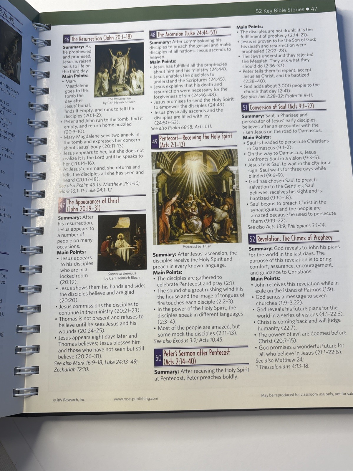 Rose Book of Bible Charts, Maps, and Time Lines: Full-Color Bible Charts