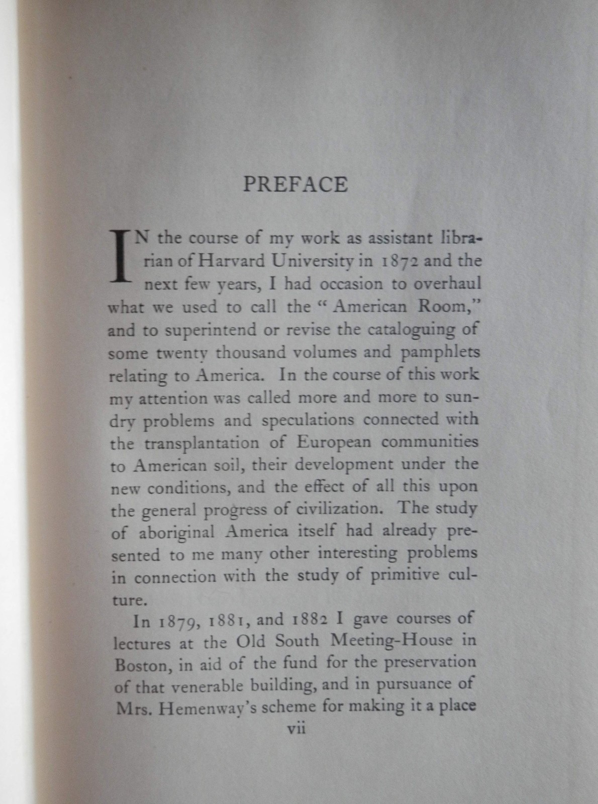 THE AMERICAN REVOLUTION Vol. I by John Fiske – 1896 (1891) Houghton Mifflin Co.