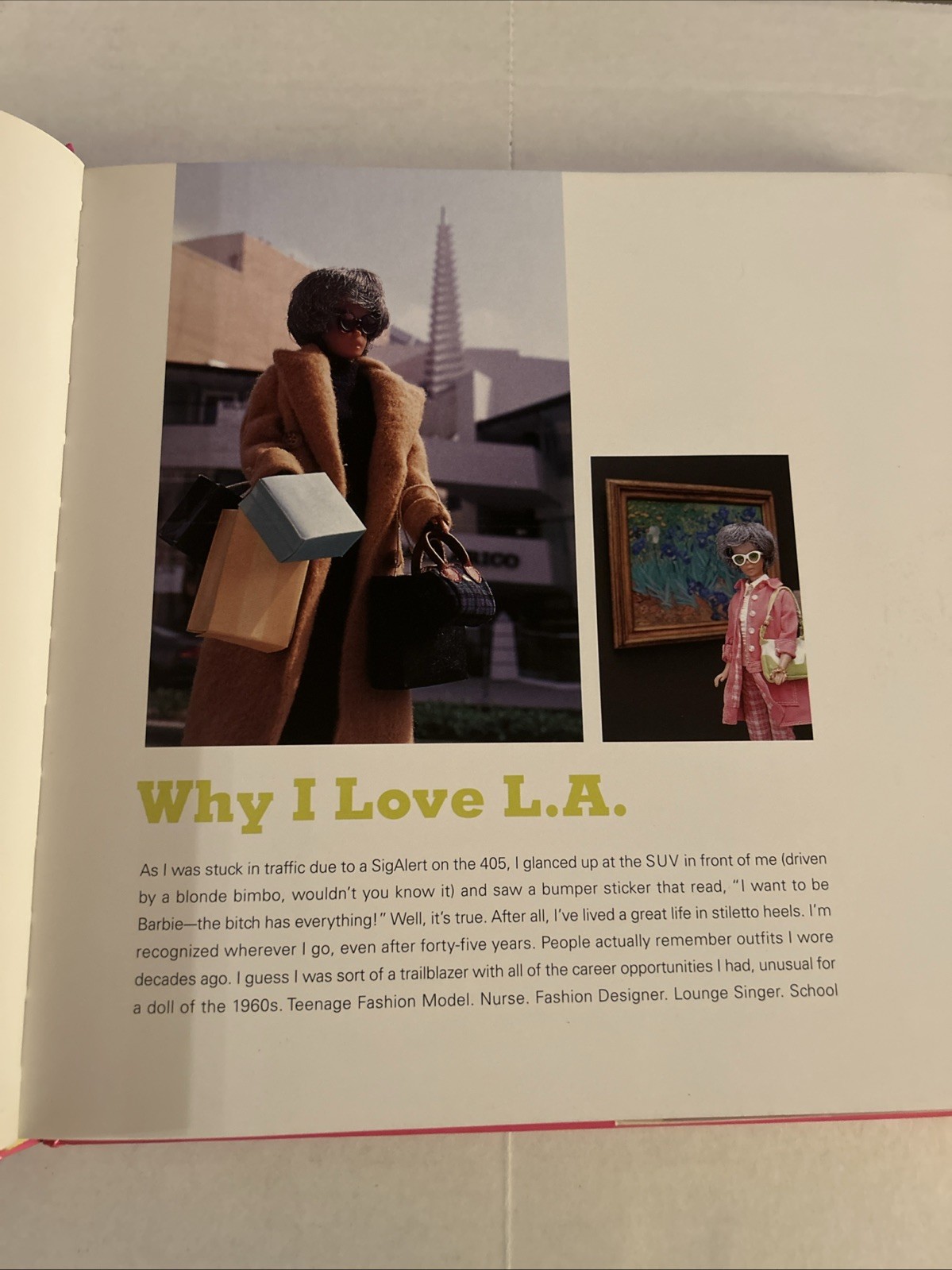BARBIE LOVES L.A. AMERICA’S FAVORITE DOLL SEES THE SITES By Greg Lavoi SIGNED
