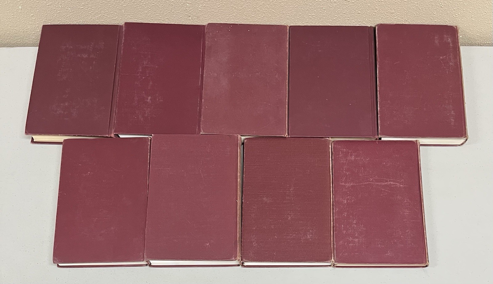 Ellen White 1950s Conflict 5 Vol Set Red/HC+4, Total 9; Seventh-day Adventist