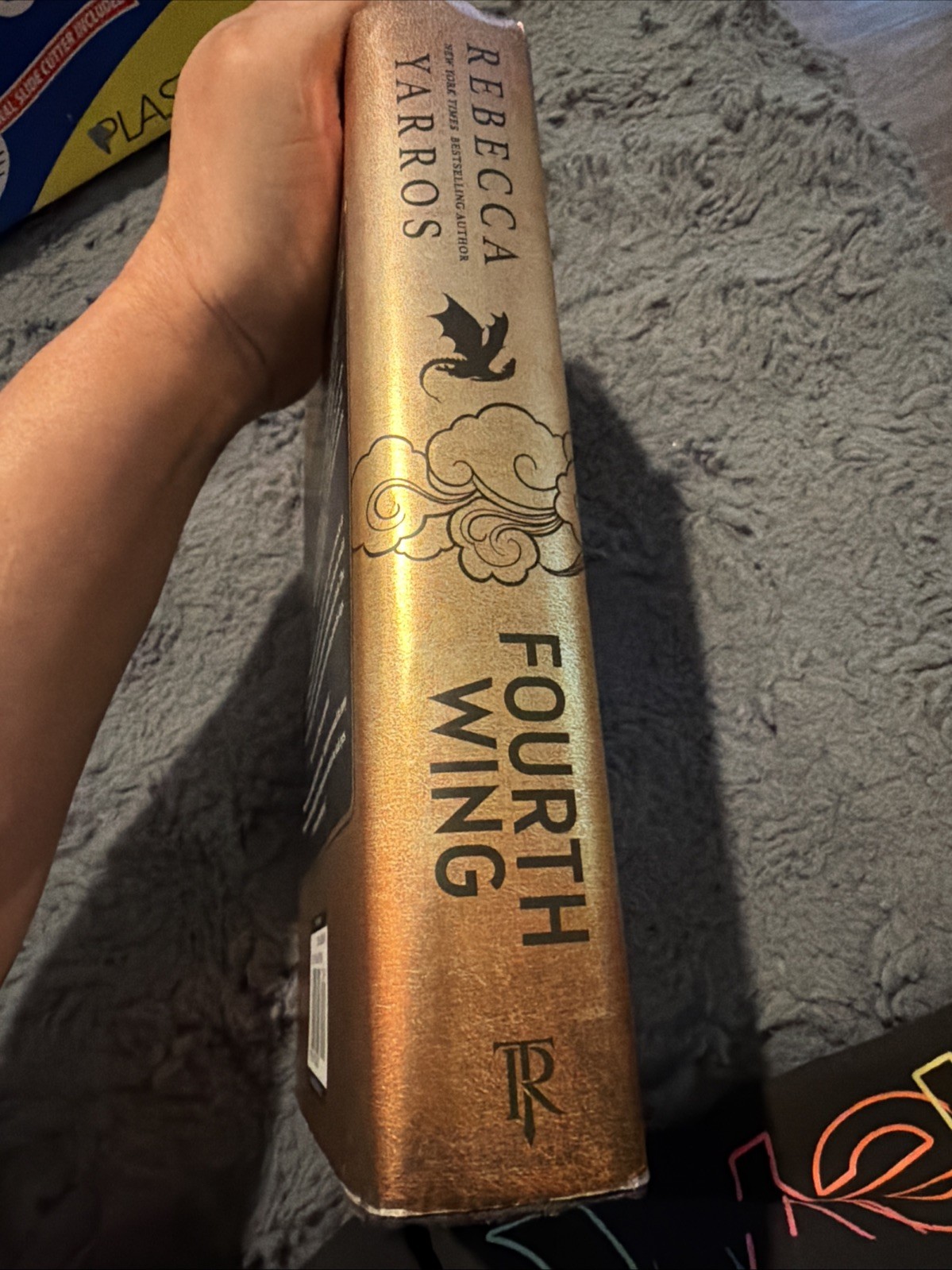 Rebecca Yarros Fourth Wing 2023 Hardcover First Edition C-100
