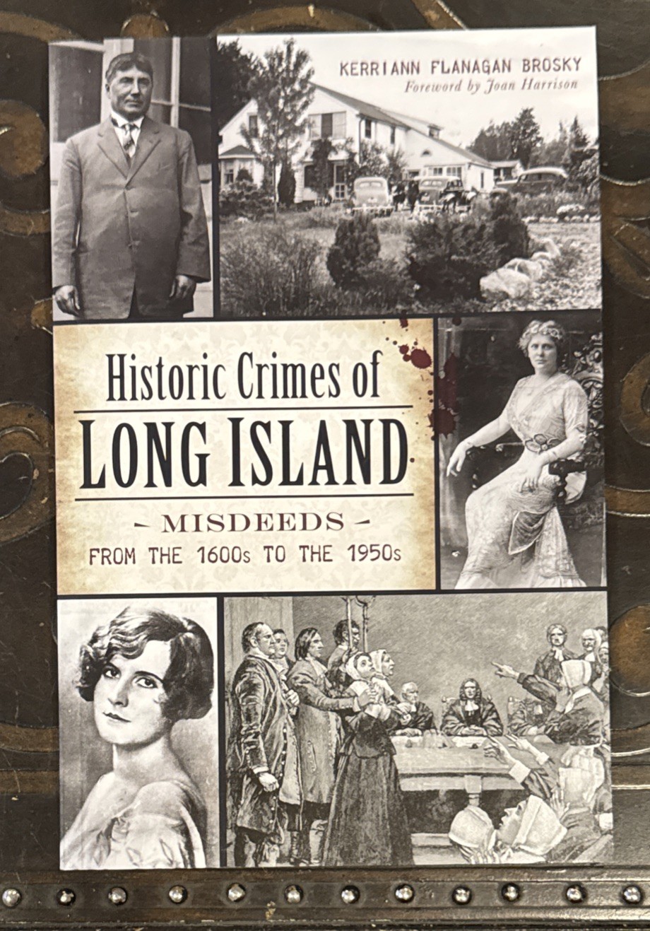 NEW The History Press Historic Crimes of Long Island NY: MISDEEDS 1600s to 1950s