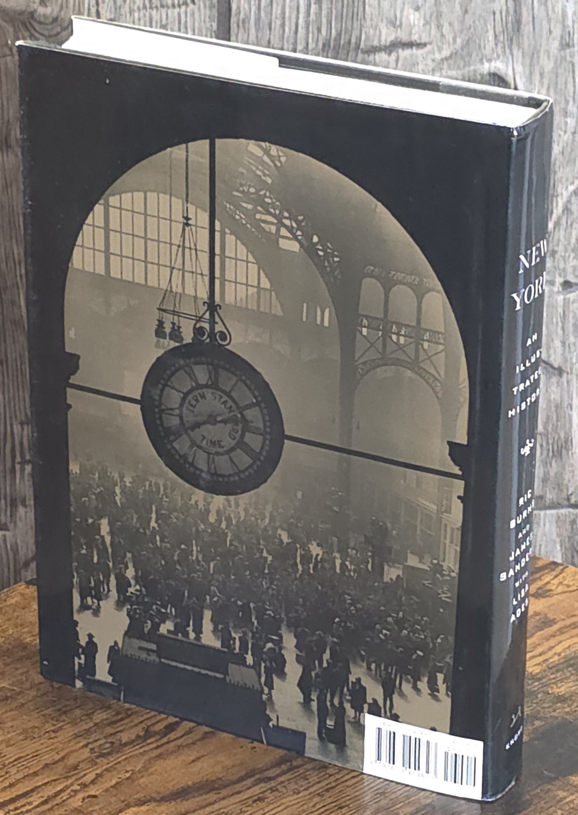 New York: An Illustrated History – Hardcover, by Ric Burns; James – Like New