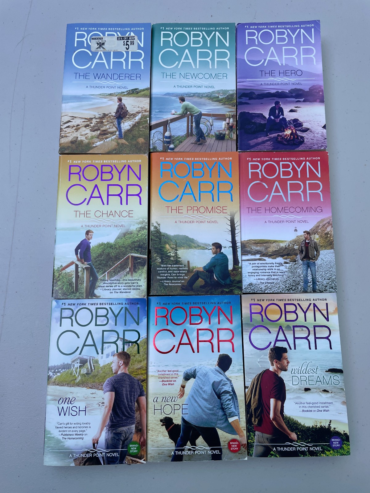 ROBYN CARR BOOKS U Choose , PB, COVER & SIZE MAY VARY